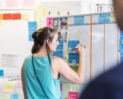 Arbeitssituation im-E-Commerce bei OTTO.