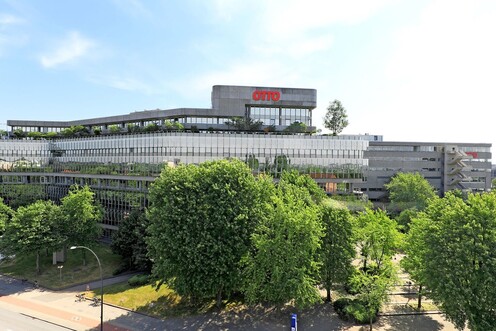 Der OTTO Campus in Hamburg bei gutem Wetter Der OTTO Campus in Hamburg bei gutem Wetter