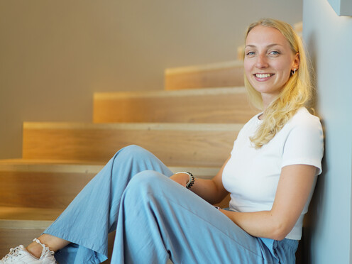 Unsere Praktikantin Antonia