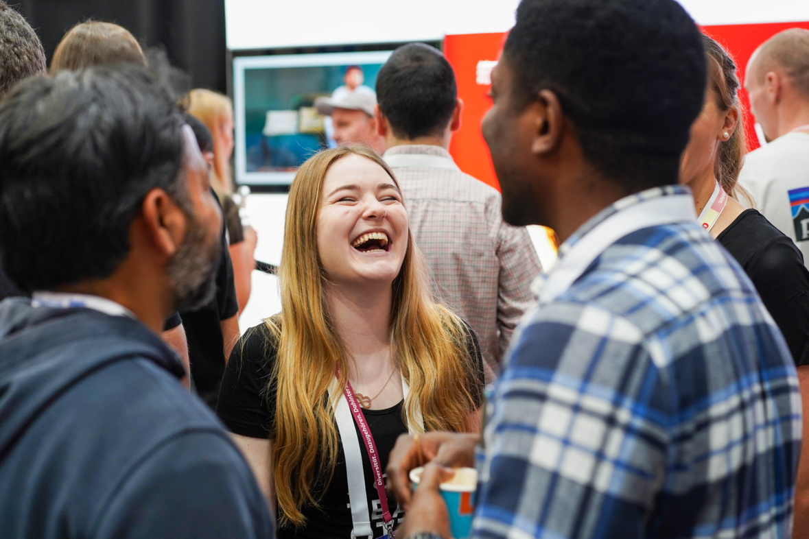 Cindy auf der ITCS Cindy auf der ITCS