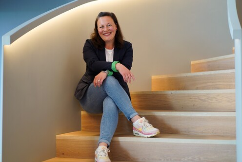 Unsere Kollegin Birgit