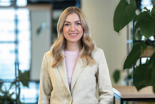 Unsere Kollegin Sophia aus dem Recruiting