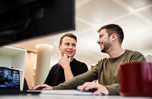 Unsere Kollegen Tobias und Falk Unsere Kollegen Tobias und Falk