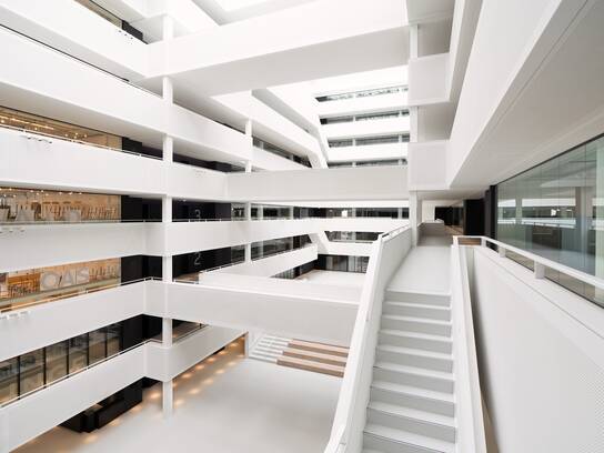Das Atrium im neuen OTTO-Headquarter.