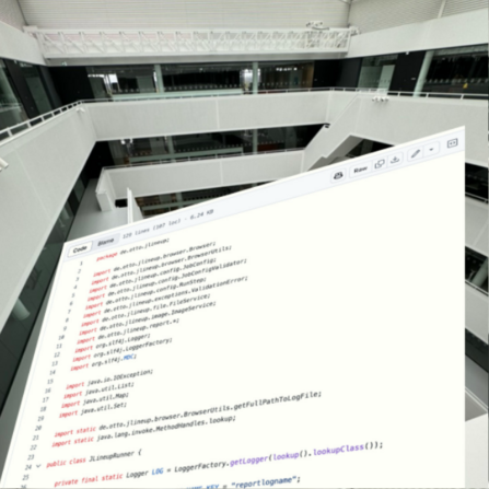 Auszug von Codes im Github-Profil "otto_de"